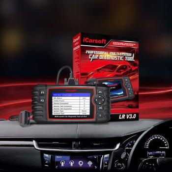 Professional Scanner Full System Diagnostics iCarsoft LR 3.0 for Land Rover and Jaguar from 1995.